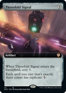 Threefold Signal (foil) (extended art)