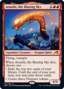 Atsushi, the Blazing Sky (oversized)