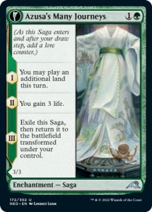 Azusa's Many Journeys (foil)