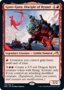 Goro-Goro, Disciple of Ryusei (foil)