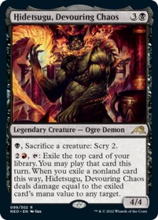 Hidetsugu, Devouring Chaos (foil)