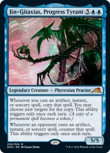 Jin-Gitaxias, Progress Tyrant (foil)