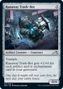 Runaway Trash-Bot (foil)