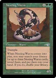 Nesting Wurm (foil)