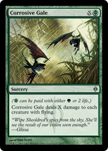 cards like hurricane mtg Any cards with storm or natural disaster names/art?