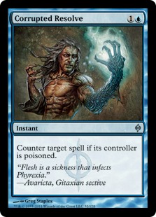 Corrupted Resolve (foil)