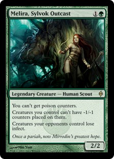 Melira, Sylvok Outcast (foil)