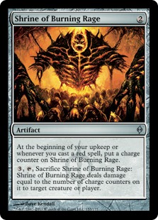 Shrine of Burning Rage (foil)