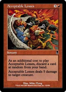 Acceptable Losses (foil)