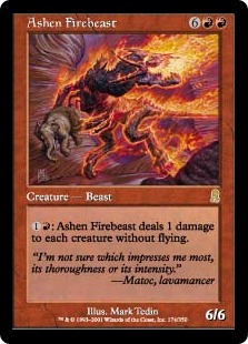 Ashen Firebeast (foil)