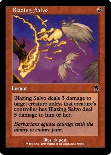 Blazing Salvo (foil)