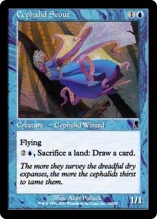 Cephalid Scout (foil)