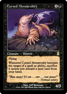 Cursed Monstrosity (foil)