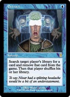 mtg cards like bribery Extract - Odyssey