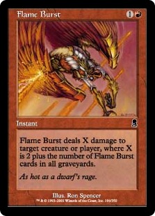 Flame Burst (foil)