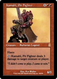 Kamahl, Pit Fighter (foil)