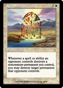 Karmic Justice (foil)