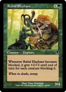 Rabid Elephant (foil)