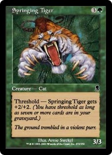 mtg tiger cards Paper [Unglued] The Last Airbender (TLA) #155 Illustrated by John Di Giovanni Magic Magic The Gathering MTG -