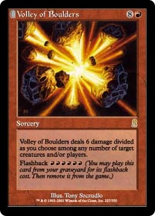 Volley of Boulders (foil)