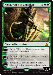 Nissa, Voice of Zendikar (foil)