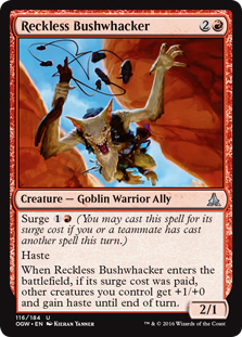 Reckless Bushwhacker (foil)