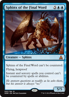 Sphinx of the Final Word