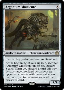 Argentum Masticore (foil)