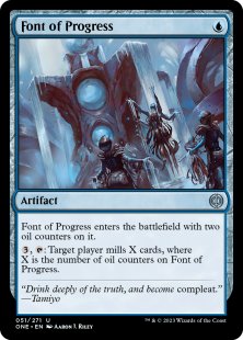 Font of Progress (foil)