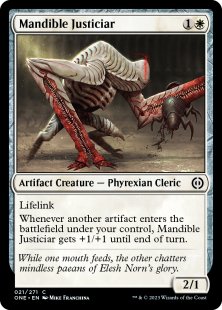 Mandible Justiciar (foil)