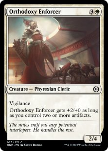 Orthodoxy Enforcer (foil)