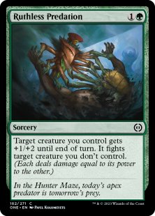 Ruthless Predation (foil)