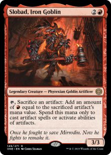 Slobad, Iron Goblin (foil)