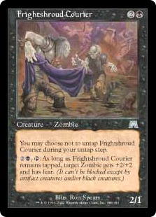 Frightshroud Courier (foil)