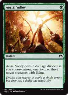 Aerial Volley (foil)