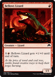 Bellows Lizard (foil)