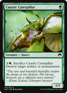 Caustic Caterpillar (foil)