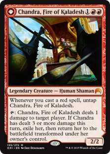 Chandra, Fire of Kaladesh (foil)