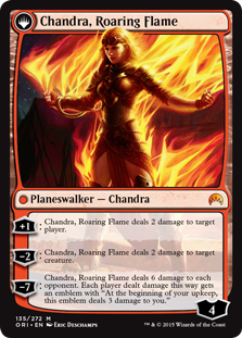 Chandra, Fire of Kaladesh (foil)
