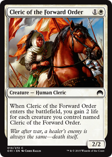 Cleric of the Forward Order (foil)