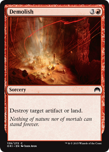 Demolish (foil)