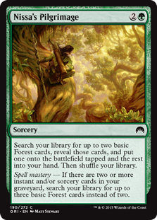 Nissa's Pilgrimage (foil)