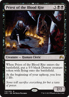 Priest of the Blood Rite (foil)