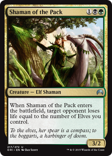 Shaman of the Pack (foil)