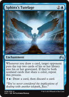 Sphinx's Tutelage (foil)