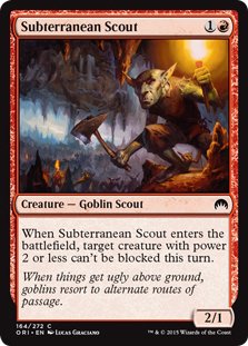 Subterranean Scout (foil) - Magic Origins | Bazaar of Magic Subterranean Scout (foil) - Magic Origins | Bazaar of Magic