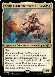 Annie Flash, the Veteran (foil)