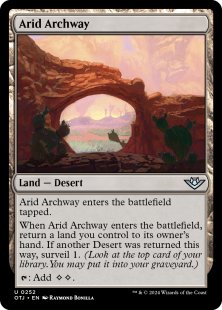 Arid Archway (foil)