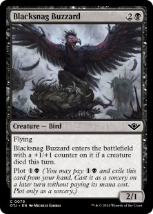 Blacksnag Buzzard (foil)