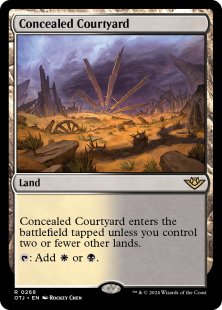 Concealed Courtyard (foil)